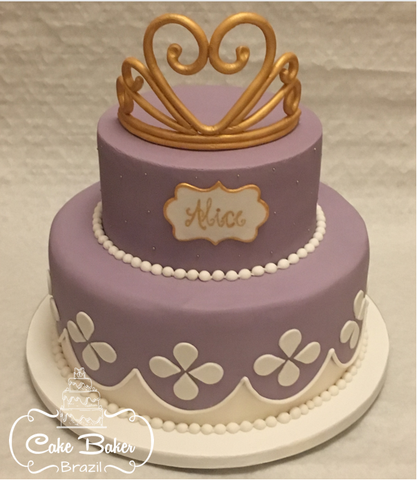 Bolo Princesa Sofia – Princess Sofia Cake